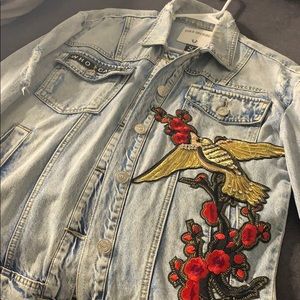 True Religion Jackets & Coats - True Religion Trucker Embroidered Jacket True Religion Jackets & Coats - True Religion Trucker Embroidered Jacket